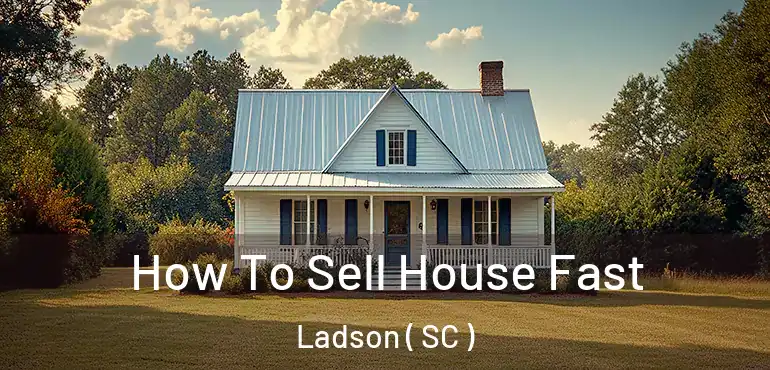  How To Sell House Fast Ladson ( SC )