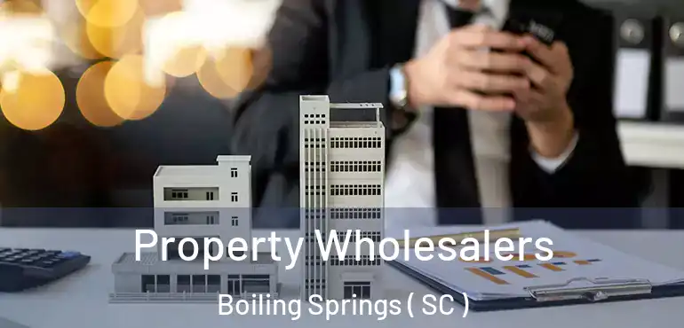  Property Wholesalers Boiling Springs ( SC )