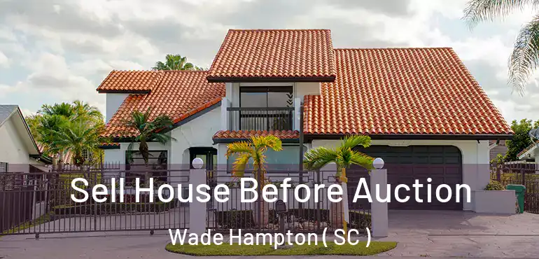 Sell House Before Auction Wade Hampton ( SC )