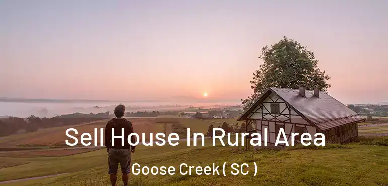  Sell House In Rural Area Goose Creek ( SC )