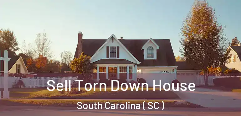  Sell Torn Down House South Carolina ( SC )