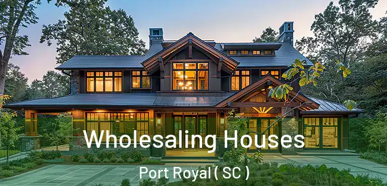  Wholesaling Houses Port Royal ( SC )
